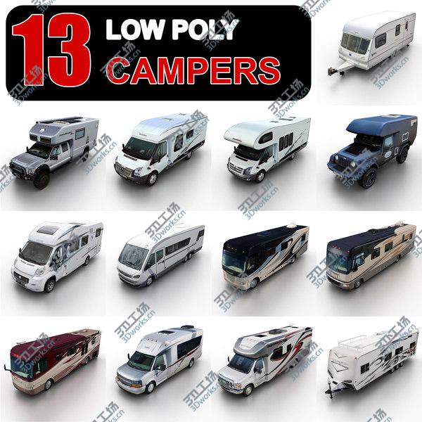images/goods_img/20210312/Low Poly Campers/1.jpg